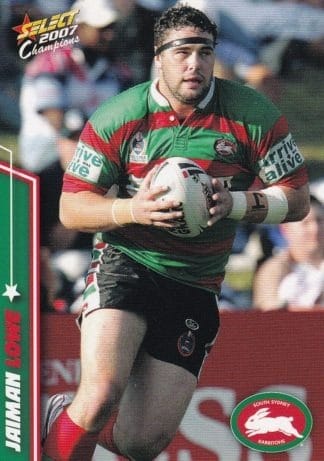 2007 NRL Champions Common Card - Base 168 Jaiman Lowe South Sydney Rabbitohs