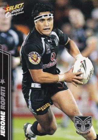 2007 NRL Champions Common Card - Base 177 Jerome Ropati Warriors