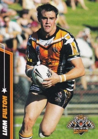 2007 NRL Champions Common Card - Base 194 Liam Fulton Wests Tigers