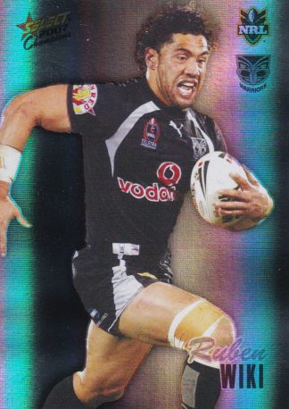 2007 NRL Champions Holofoil Parallel - HF178 Ruben Wiki Warriors