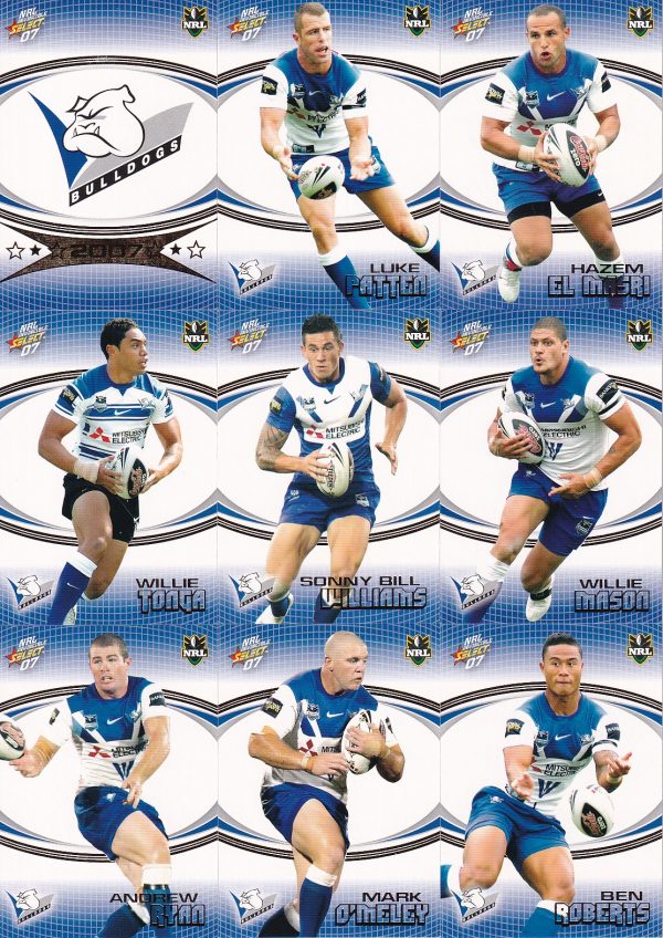 2007 NRL Invincible Album With Full Base Set - 195 Common Cards - Image 16