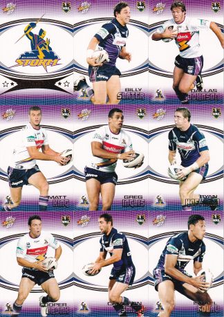 2007 NRL Invincible Base Team Set - Melbourne Storm