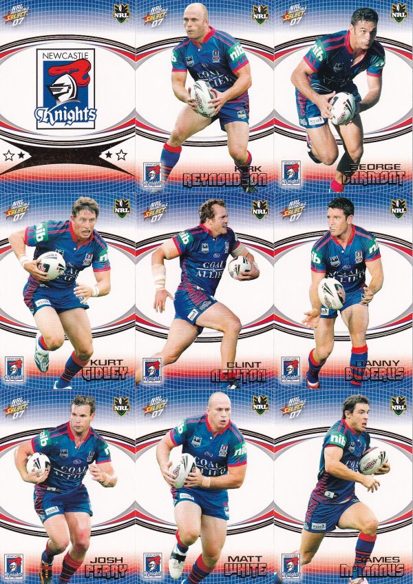 2007 NRL Invincible Album With Full Base Set - 195 Common Cards - Image 11