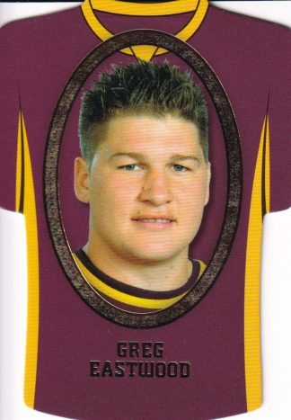 2007 NRL Invincible Jersey Parallel - GC009 Greg Eastwood Brisbane Broncos