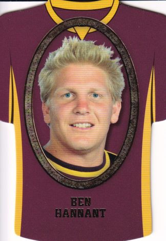 2007 NRL Invincible Jersey Parallel - GC010 Ben Hannant Brisbane Broncos
