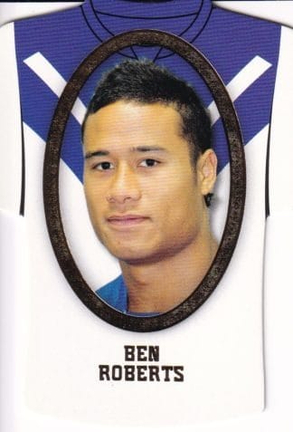 2007 NRL Invincible Jersey Parallel - GC021 Ben Roberts Canterbury Bulldogs