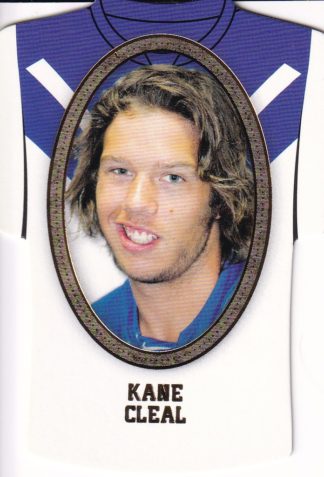2007 NRL Invincible Jersey Parallel - GC022 Kane Cleal Canterbury Bulldogs