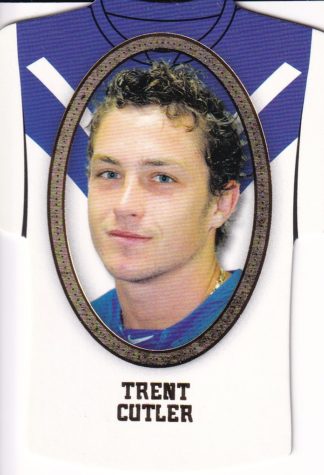 2007 NRL Invincible Jersey Parallel - GC023 Trent Cutler Canterbury Bulldogs