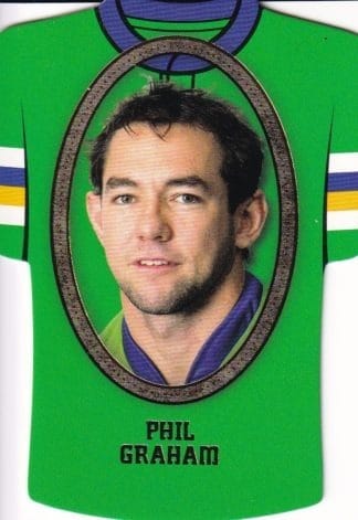 2007 NRL Invincible Jersey Parallel - GC027 Phil Graham Canberra Raiders