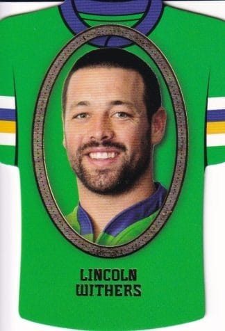 2007 NRL Invincible Jersey Parallel - GC029 Lincoln Withers Canberra Raiders