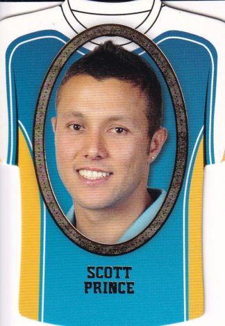 2007 NRL Invincible Jersey Parallel - GC053 Scott Prince Gold Coast Titans