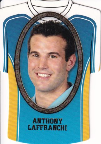 2007 NRL Invincible Jersey Parallel - GC055 Anthony Laffranchi Gold Coast Titans