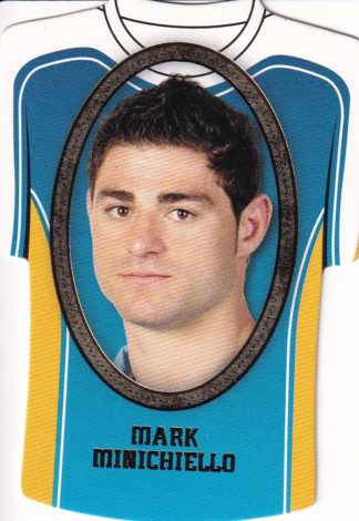2007 NRL Invincible Jersey Parallel - GC056 Mark Minichiello Gold Coast Titans