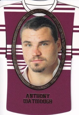 2007 NRL Invincible Jersey Parallel - GC065 Anthony Watmough Manly Sea Eagles