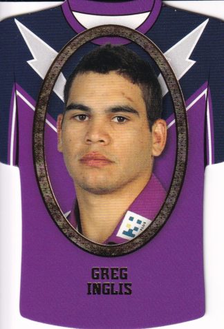 2007 NRL Invincible Jersey Parallel - GC077 Greg Inglis Melbourne Storm
