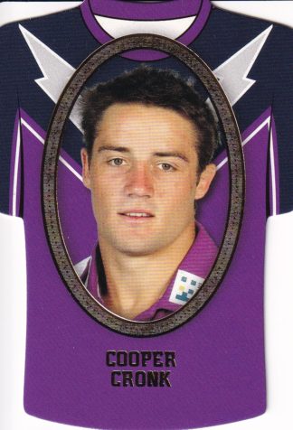 2007 NRL Invincible Jersey Parallel - GC079 Cooper Cronk Melbourne Storm