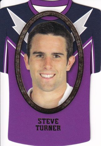 2007 NRL Invincible Jersey Parallel - GC084 Steve Turner Melbourne Storm