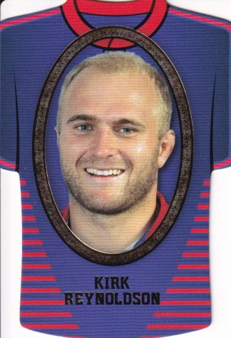 2007 NRL Invincible Jersey Parallel - GC086 Kirk Reynoldson Newcastle Knights