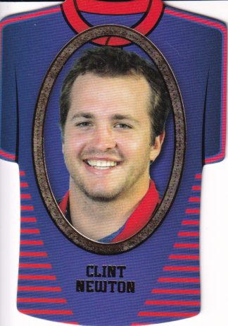 2007 NRL Invincible Jersey Parallel - GC089 Clint Newton Newcastle Knights