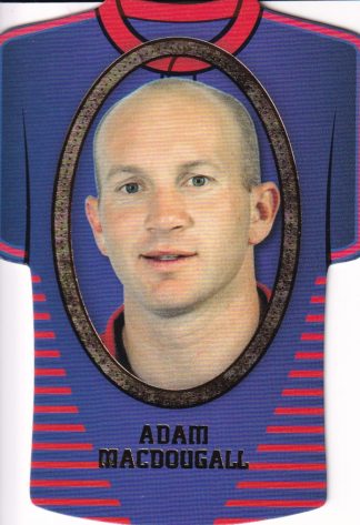2007 NRL Invincible Jersey Parallel - GC095 Adam MacDougall Newcastle Knights