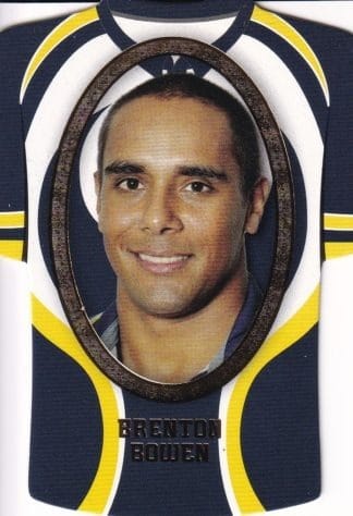 2007 NRL Invincible Jersey Parallel - GC099 Brenton Bowen North Qld Cowboys