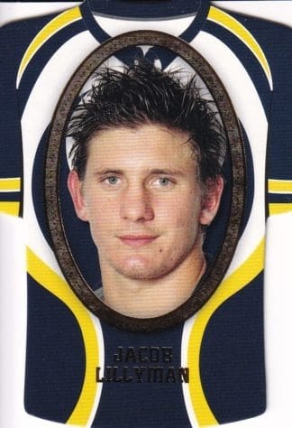 2007 NRL Invincible Jersey Parallel - GC103 Jacob Lillyman North Qld Cowboys