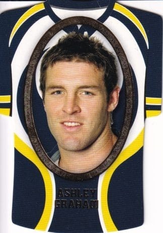 2007 NRL Invincible Jersey Parallel - GC108 Ashley Graham North Qld Cowboys