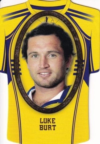 2007 NRL Invincible Jersey Parallel - GC111 Luke Burt Parramatta Eels