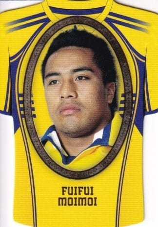 2007 NRL Invincible Jersey Parallel - GC114 Fuifui Moimoi Parramatta Eels