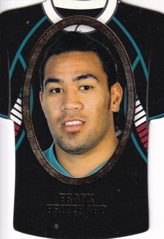 2007 NRL Invincible Jersey Parallel - GC124 Frank Pritchard Penrith Panthers