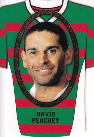 2007 NRL Invincible Jersey Parallel - GC146 David Peachey South Sydney Rabbitohs