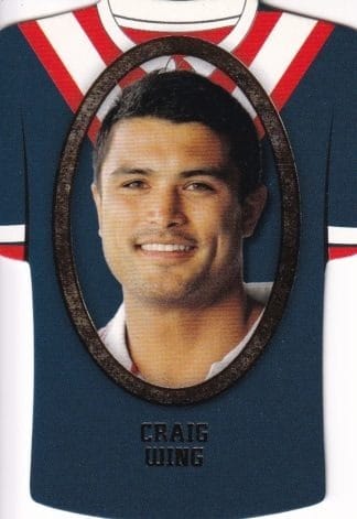 2007 NRL Invincible Jersey Parallel - GC160 Craig Wing Sydney Roosters