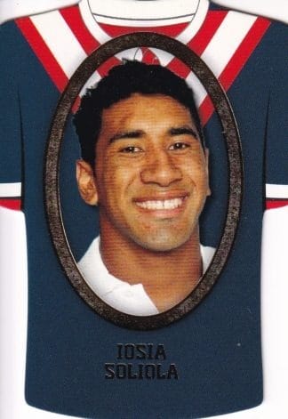 2007 NRL Invincible Jersey Parallel - GC161 Iosia Soliola Sydney Roosters