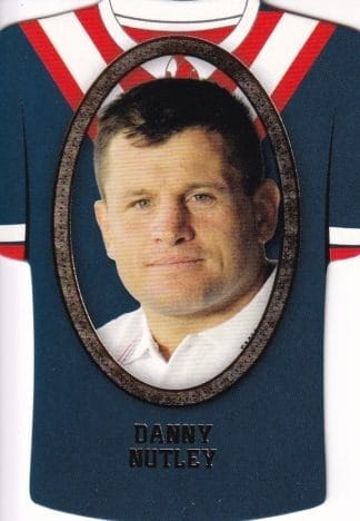 2007 NRL Invincible Jersey Parallel - GC165 Danny Nutley Sydney Roosters