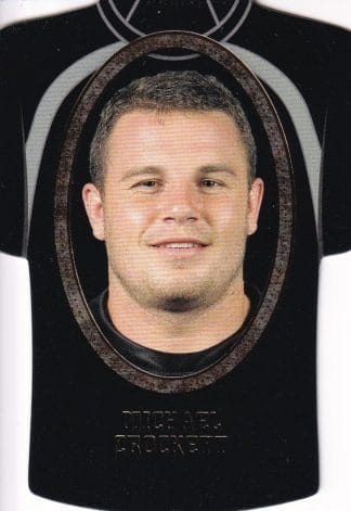 2007 NRL Invincible Jersey Parallel - GC177 Michael Crockett Warriors