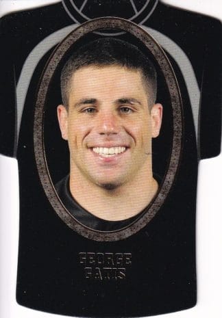 2007 NRL Invincible Jersey Parallel - GC180 George Gatis Warriors