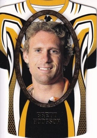 2007 NRL Invincible Jersey Parallel - GC182 Brett Hodgson Wests Tigers