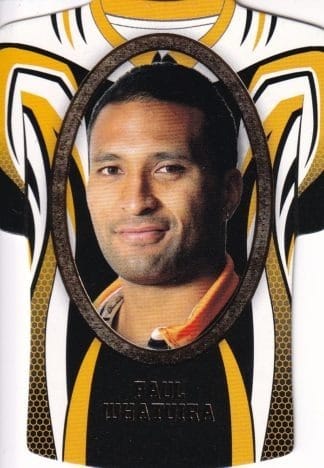 2007 NRL Invincible Jersey Parallel - GC183 Paul Whatuira Wests Tigers