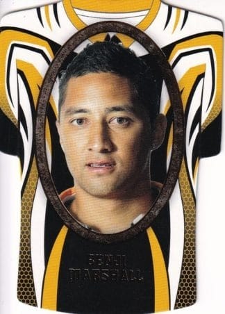 2007 NRL Invincible Jersey Parallel - GC185 Benji Marshall Wests Tigers