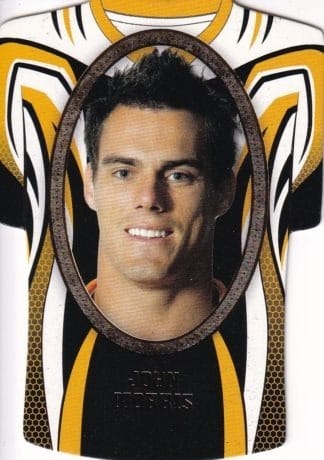 2007 NRL Invincible Jersey Parallel - GC189 John Morris Wests Tigers
