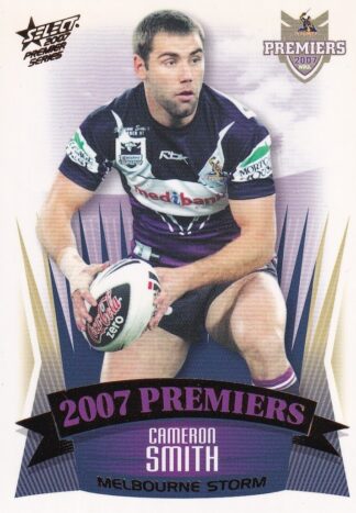 2007 NRL Premiers Set - PC02 Cameron Smith Melbourne Storm