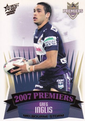 2007 NRL Premiers Set - PC06 Greg Inglis Melbourne Storm