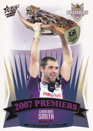 2007 NRL Premiers Set - PC25 Premiership Cup Melbourne Storm