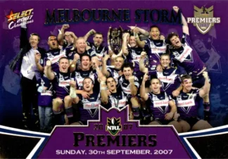 2007 NRL Invincible Limited Edition Premiers Set - Melbourne Storm