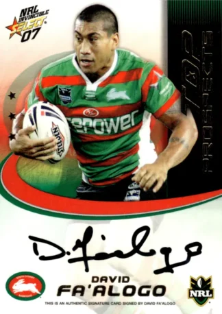 2007 NRL Invincible Top Prospect Signatures