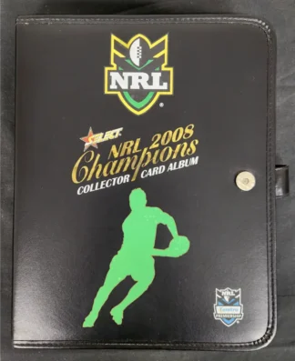 2008 NRL Champions Album With Full Base Set - 195 Common Cards