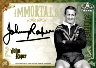 2008 NRL Centenary Immortal Signature - IMSC1 John Raper