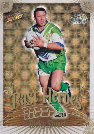 2008 NRL Centenary Past Hero - PH05 Ricky Stuart Canberra Raiders