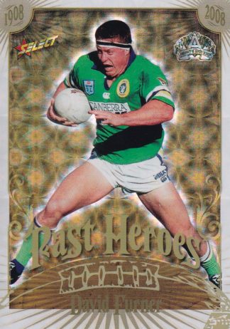 2008 NRL Centenary Past Hero - PH06 David Furner Canberra Raiders