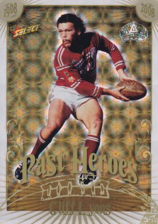 2008 NRL Centenary Past Hero - PH11 Cliff Lyons Manly Sea Eagles